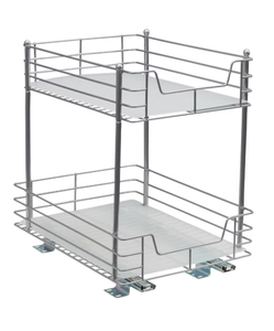 lot 63 image: 2 tier cabinet. Household Essential...