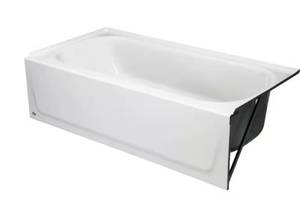 lot 65 image: Bathtub. Maui porcelain enamel comf...