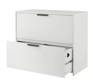 lot 73 image: File cabinet. Stylewell white decor...