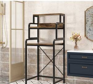 lot 76 image: 3 tier bathroom shelf. Space saving...