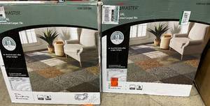 lot 88 image: 2 boxes of trafficmaster carpet til...
