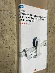 lot 108 image: Top mount 60in stainless steel barn...