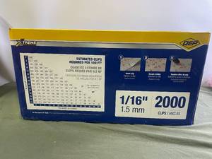 lot 131 image: 2000 tile leveling clips 116...