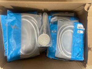 lot 134 image: 34 shower head hoses and 1 shower h...
