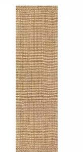 lot 151 image: 2 x 7 Raleigh jute boucle runner ...