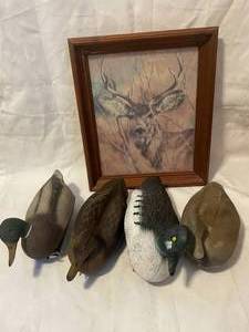 lot 177 image: 4 rubberplastic duck decoys and a ...