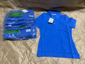 lot 17 image: 11 Cutter  Buck polo style tees. C...