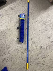 lot 110 image: Push broom for rough surfaces...