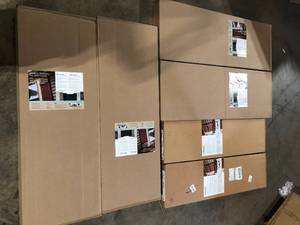 lot 34 image: Lot of Assorted Window Shutters Various Models and Conditions  Customer Returns See Pictures