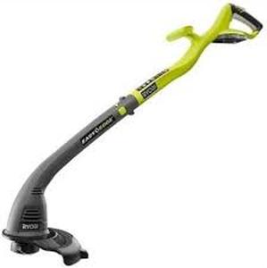 lot 36 image: RYOBI ONE 18V 10 in. Cordless Battery String TrimmerEdger (Tool Only)  Customer Returns See Pictures