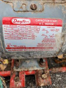 Electric motor Feed augers