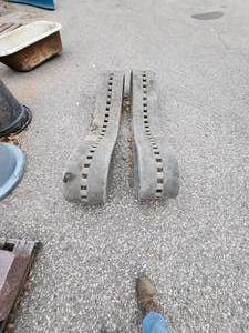 Used Non-Marking Skid Loader Tracks