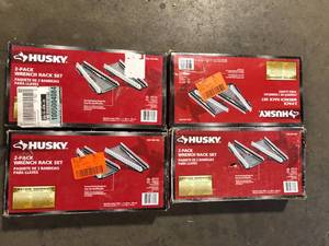 lot 5 image: Lot of Husky 16-Piece Wrench Rack (2-Pack) Customer Returns See Pictures
