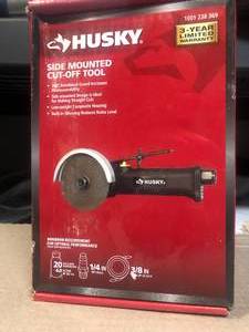 lot 43 image: Husky Side Mounted Cut-Off Tool  Customer Returns See Pictures
