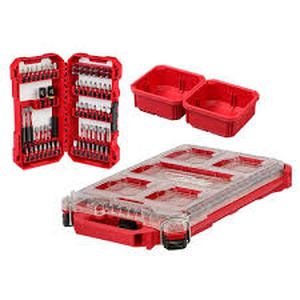 lot 31 image: Milwaukee SHOCKWAVE Impact Duty Alloy Steel Screw Driver Bit Set (70-Piece)    Customer Returns See Pictures