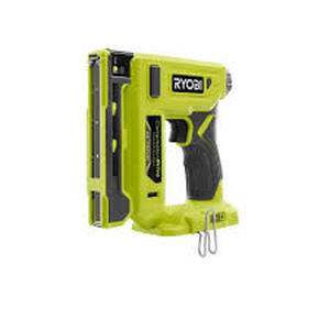 lot 46 image: RYOBI ONE 18V Compression Drive Cordless 38 in. Crown Stapler  Customer Returns See Pictures