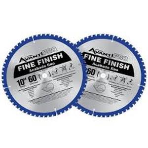lot 47 image: Avanti Pro 10 in. x 60-Tooth Fine Finish Circular Saw Blade Value Pack (2-Pack) Customer Returns See Pictures
