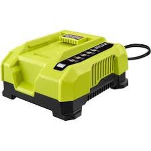 lot 49 image: RYOBI 40V Lithium-Ion Rapid Charger   Customer Returns See Pictures