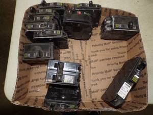 Square D Circuit Breakers With Combination AFCI
