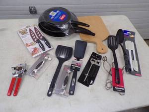 Pans, Knives and Kitchen Ware