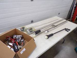 Boat Navigation Lights and Rod Holders