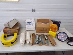 Gate Hinges, Spotlight, Emergency Light, Stairs Flip up Kit and more