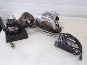 Sander, Circular Saw and Jig saw