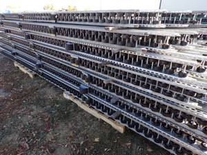 54 Pallet Rack Push Back Rollers Doubles
