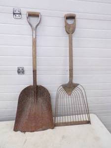 Pair of Vintage Shovels