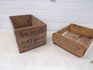 Vintage Wood Crates