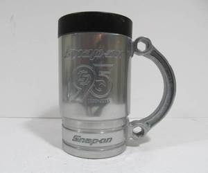 lot 41 image: SNAP-ON Tools Cast Metal 95th Anniversary Beer Mug