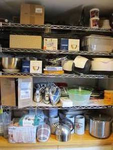 lot 107 image: Entire Contents of Kitchen Shelves - TAKE ONLY WHAT YOU WANT