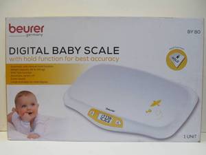 lot 129 image: Unused BEURER Electronic Baby Scale
