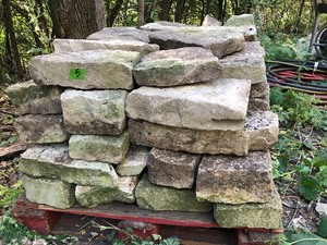 lot 163 image: Pallet of Stone Building Material #5