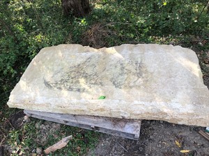 lot 168 image: Massive Stone Slab #3