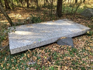 lot 211 image: 2 Large Polished Granite Slabs - Building Material #11