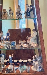 lot 279 image: LARGE Collection of Vintage Porcelain CopenhagenDenmark Figurines