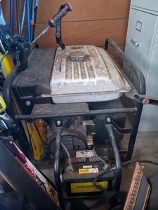 lot 313 image: Heavy Duty NorthStar Power Generator Model NTE6700V