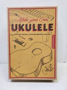 lot 333 image: Brand New Kikkerland Make Your Own Ukulele Kit