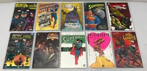 lot 78 image: Misc. Paperback Comics Including (Superman) & More