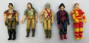 lot 88 image: Vintage 3.5  G.I. Joe Action Figures
