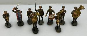 lot 106 image: 1930s Durolin Composition Soldiers Marching Band 2 12