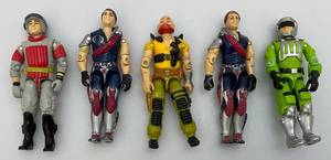 lot 87 image: Vintage 3.5  G.I. Joe Action Figures