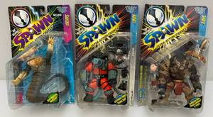 lot 141 image: Mcfarlane Toys Misc. SPAWN Action Figures (NIB) Packaging Beat Up A Little