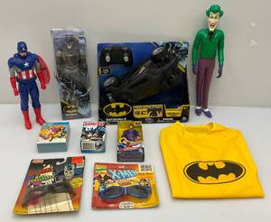 lot 139 image: Misc. DC Action Figures Including Batman & More (Some NIB)