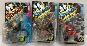 lot 155 image: Mcfarlane Toys Misc. SPAWN Action Figures (NIB) Packaging Beat Up A Little