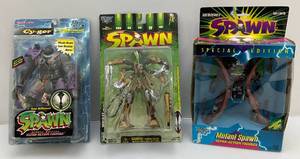 lot 164 image: Mcfarlane Toys Misc. SPAWN Ultra-Action Figures  (NIB) Packaging Beat Up A Little