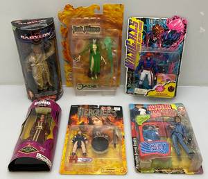 lot 171 image: Misc. Action Figures  Including Austin Powers & More (NIB) Packaging Beat Up A Little