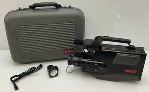 lot 249 image: Vintage RCA Camcorder VHS With Hard Case