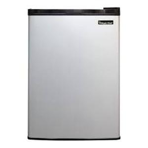 lot 5 image: Magic Chef 2.6 cu. ft. Mini Fridge in Stainless Look  Customer Returns See Pictures